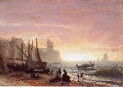 Albert Bierstadt The_Fishing_Fleet china oil painting artist
